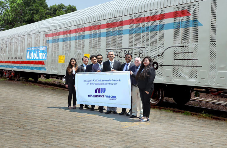 APL Logistics VASCOR Automotive Expands Rail Wagon Fleet with Delivery of Sixteenth Rake