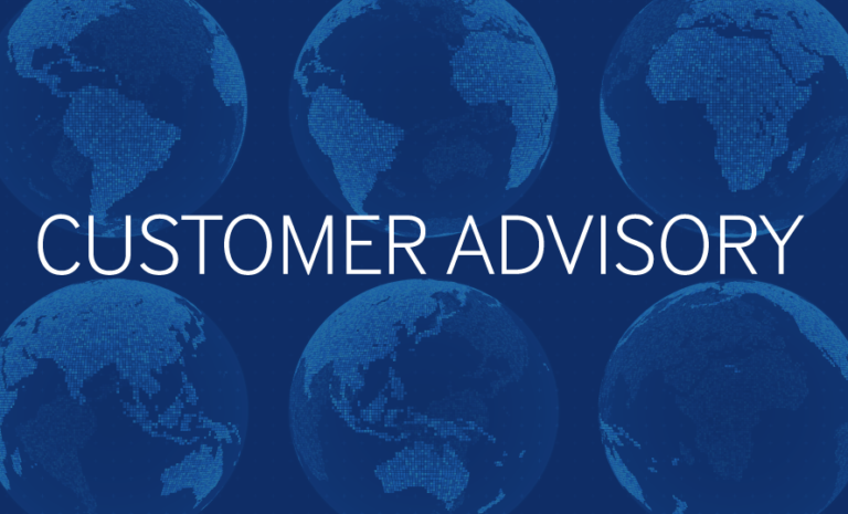 Customer Advisory – Cyclone Amphan