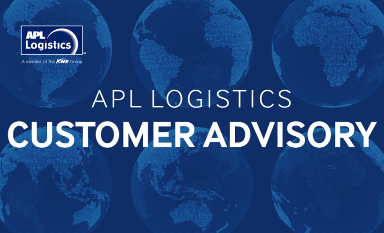 Customer Advisory: MV ONE APUS – Reports of Container Damage